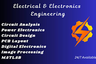 do electrical and electronics engineering task and projects