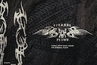 merch and streetwear print design