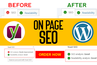 on page SEO optimization with yoast premium plugin