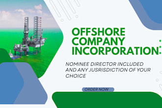 offshore company formation, registration, nominee director in any jurisdiction
