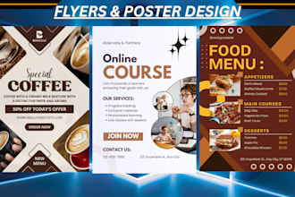 create beautiful flyer poster