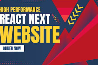create a high performance nextjs react website with tailwind CSS and SEO