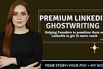 ghostwrite for your linkedin so you can attract your ideal clients