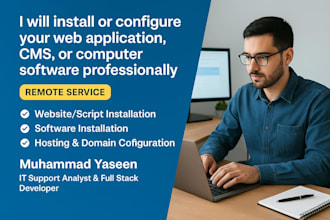provide professional remote IT support and fix your computer or software