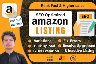 be amazon SEO listing expert, product listing copywriter, bullets optimization
