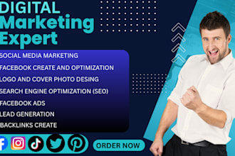be your expert digital marketer and content creator