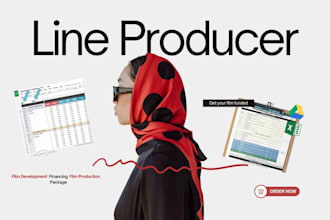 create an investor ready documents as your line producer
