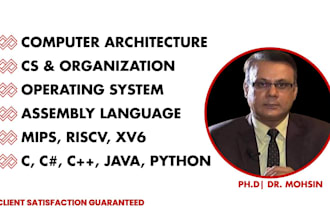 do computer architecture, assembly language, mips, riscv and operating system