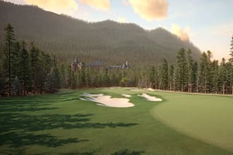 remodel 3d outdoor golf simulator,sport field,3d golf club,putting green,18 hole