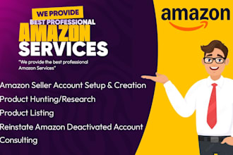 create your amazon seller account, amazon reinstatement