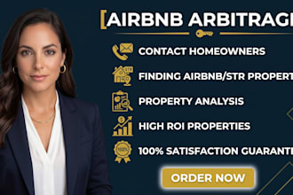 find airbnb arbitrage property in US, UK and canada