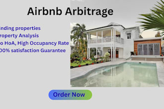 find airbnb arbitrage property in US, UK and canada