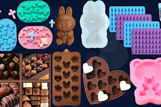 3d product design, chocolate mold, silicone mold 3d cad design, clay cutter