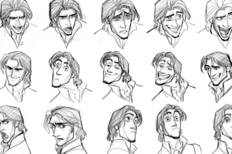do 2d traditional animation, frame by frame or 2d line art hand drawn animation