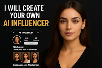 create your own ai influencer