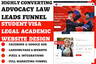 generate advocacy leads work permit student visa sponsorship academic website