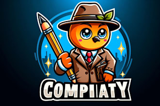 design special mascot logo for gaming,youtube,website