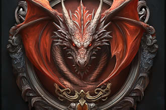 do fantasy game logo