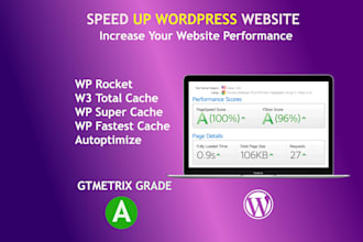speed up wordpress website with w3 total cache