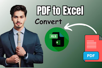 extract data from PDF to excel or google sheets