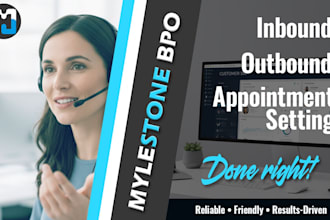 be your professional call center team  from the philippines