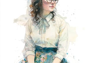 watercolor portrait painting, photo to watercolor portrait