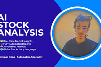 make you an ai stock market analysis agent