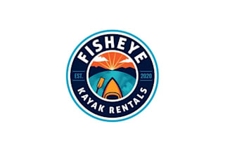 design sustainability new kayak rental business logo