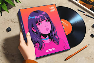 design your custom album cover art