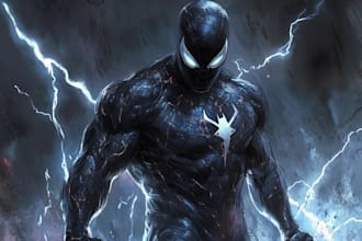 superhero character for comics