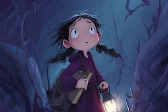 draw amazing christmas children book and cover illustrations