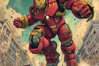 do a superhero comic