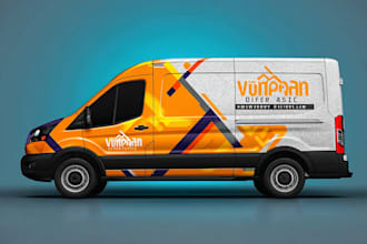 design a vehicle wrap, car wrap, food truck wrap and trailer wrap design