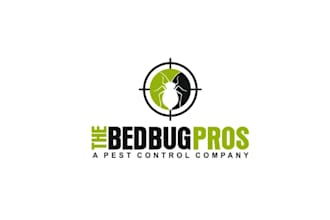 design amazing pest control company logo