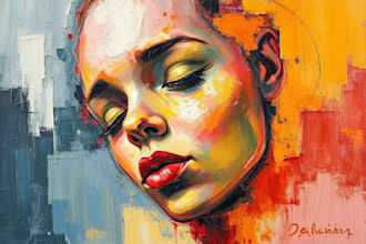 paint renaissance art oil painting portrait