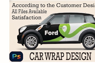 create amazing racing car wrap, stunning livery,