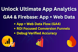 set up advanced firebase and ga4 app tracking for android and ios apps