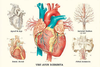 do medical, scientific and biology illustrations for you