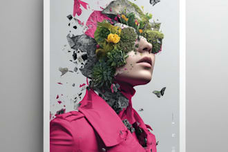 design a professional cinematic movie poster for your film