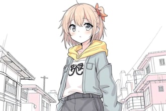 sketch you color anime sketch art