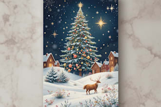 create christmas greeting cards