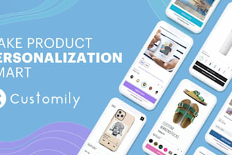 setup custom clip art design on customily, zepto and teeinnlue shopify pod store