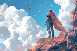 create bold and dynamic comic book pages