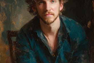 make a oil painting