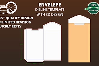 make any custom envelope perfect die line for your need
