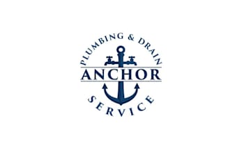 design traditional anchor logo for our plumbing firm