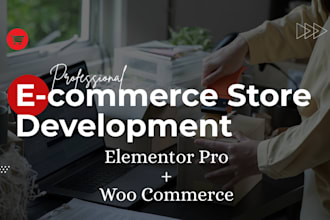 build a professional ecommerce store with elementor pro