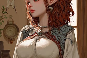 draw your original fantasy hero or villain in epic detail