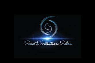 design unique smooth intentions salon logo