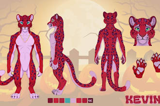 furry ref sheet, fursona ref sheet, furry oc, fursona art, fursona oc